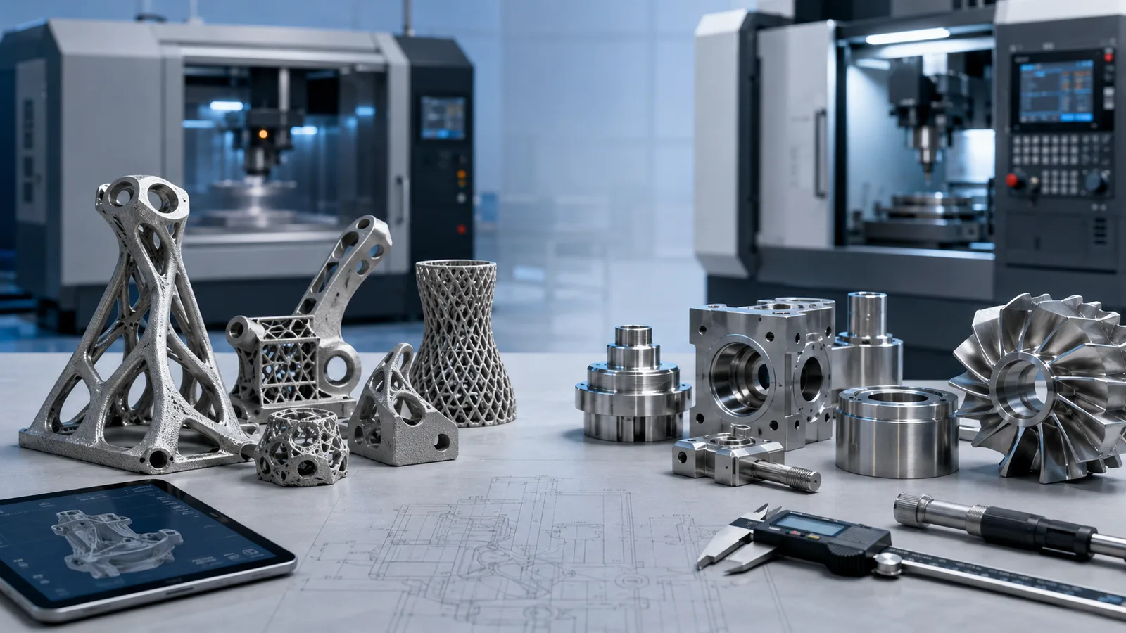 Metal Impresion 3D Service China: When It Beats Mecanizado CNC