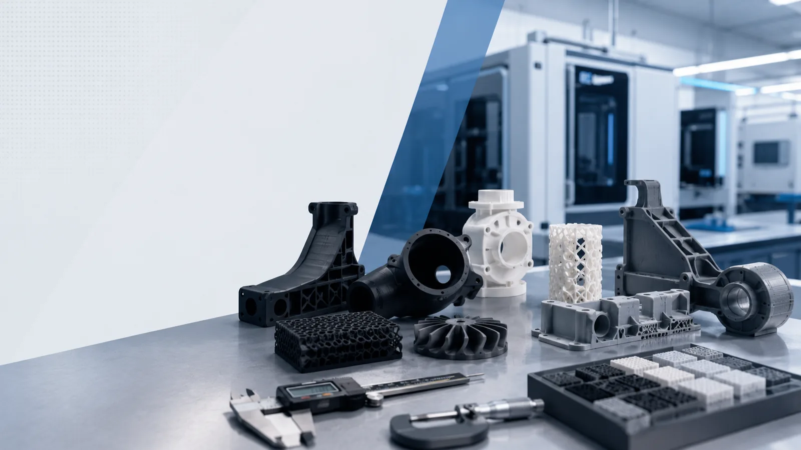 Impresion 3D de nylon Service for Functional Prototypes: SLS vs MJF
