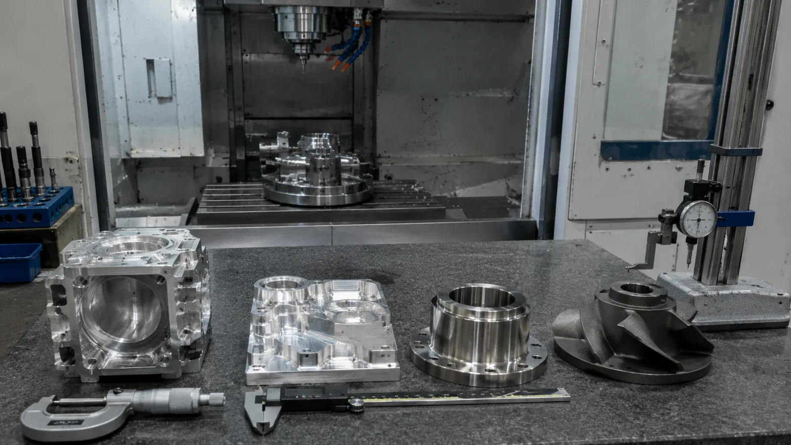 Precision Mecanizado CNC China for Aluminum, Stainless Steel and Titanium
