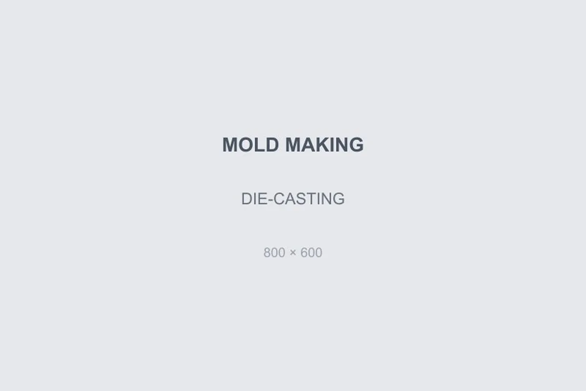 Pressure Die Casting Molds