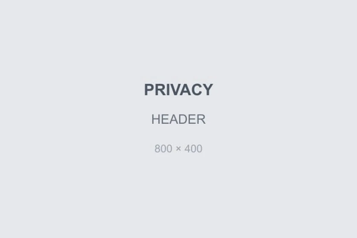 Privacy Policy