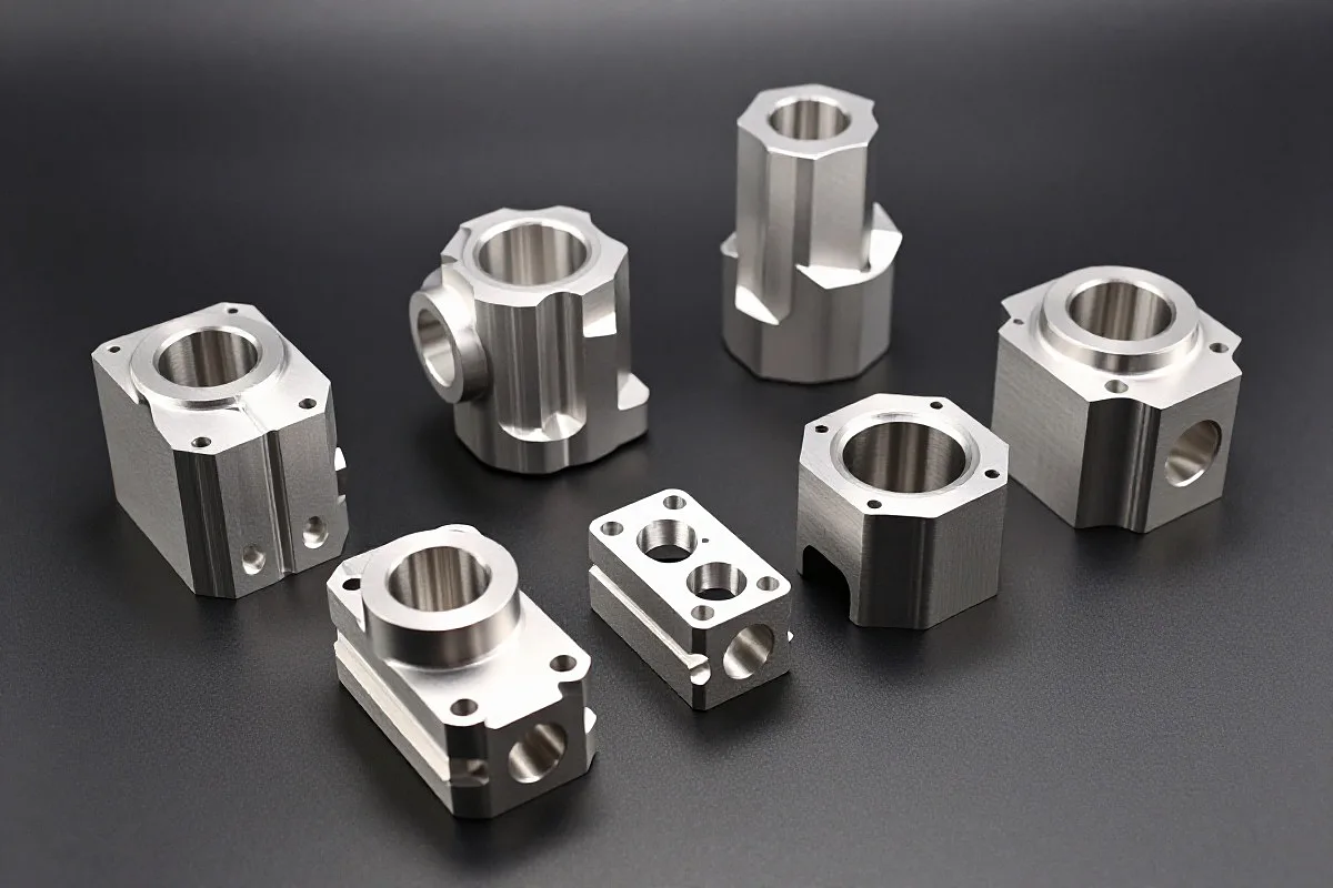 CNC milled aluminum precision parts