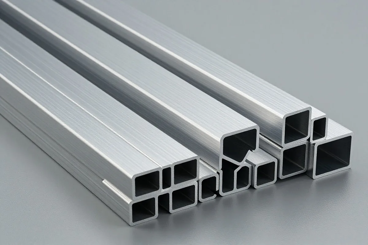 Custom aluminum extrusion profiles and standard T-slot sections
