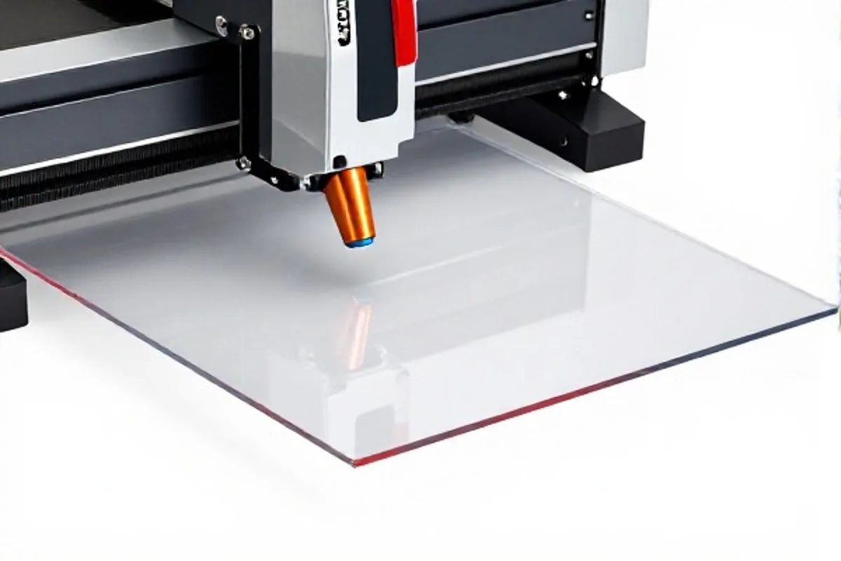 CO2 laser cutting for acrylic wood Delrin with flame-polished edges
