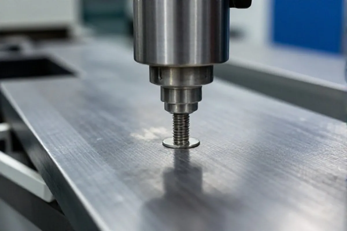 PEM hardware insertion for threaded standoffs studs and captive fasteners