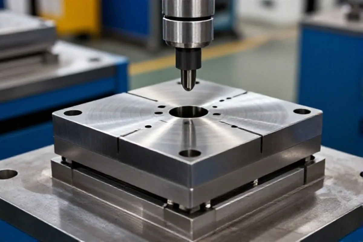 P20 NAK80 steel mold tooling for production injection molding