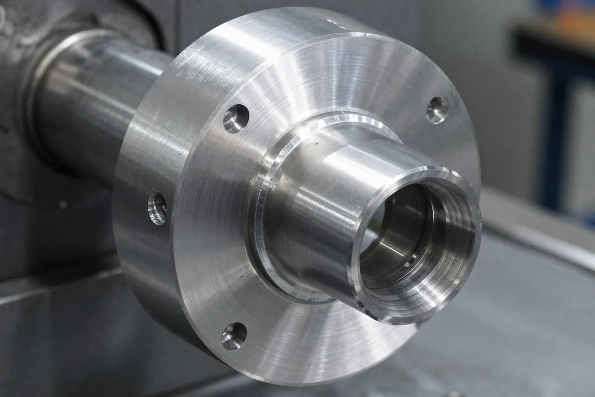 CNC lathe with live tooling capability