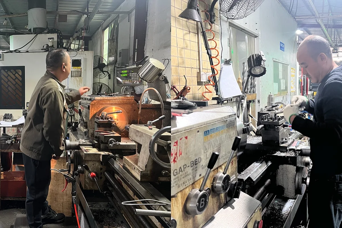 State-of-the-art CNC turning workshop with multi-axis lathes